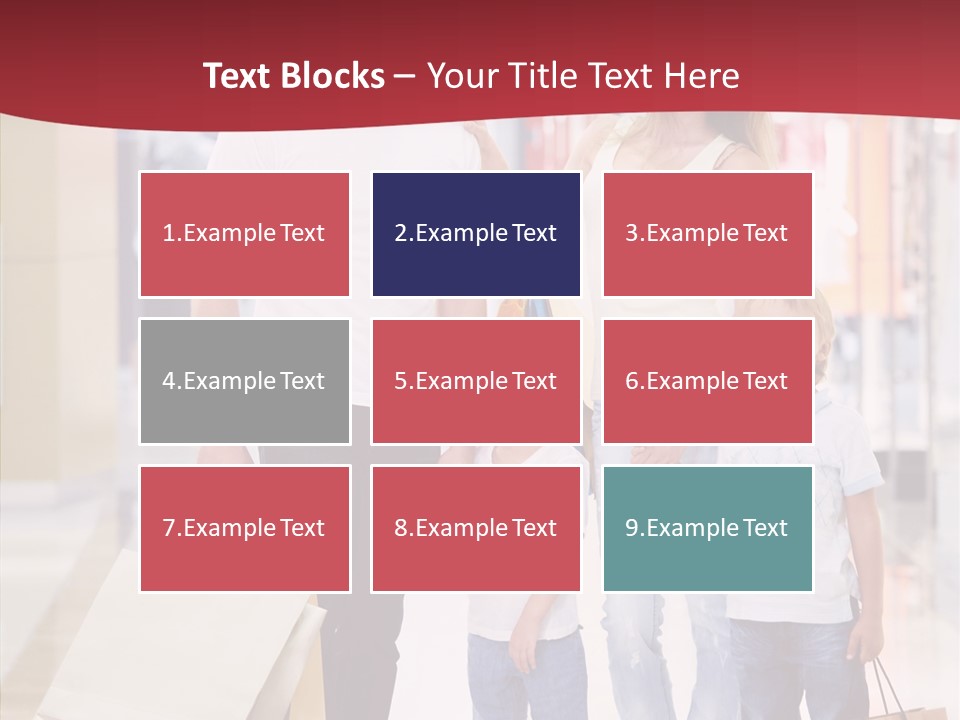 Leisure Gift Sales PowerPoint Template