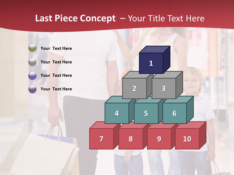 Leisure Gift Sales PowerPoint Template