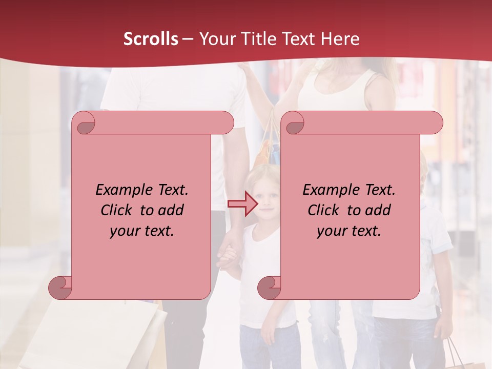 Leisure Gift Sales PowerPoint Template