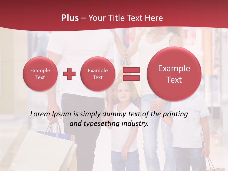 Leisure Gift Sales PowerPoint Template