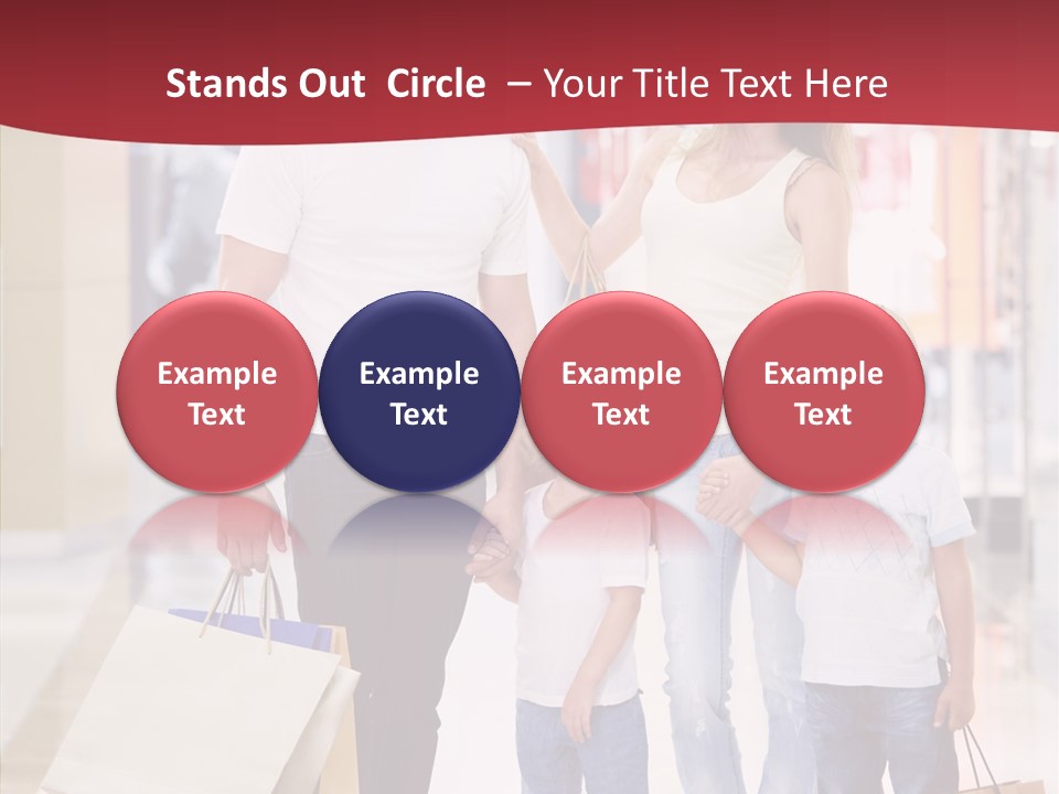 Leisure Gift Sales PowerPoint Template