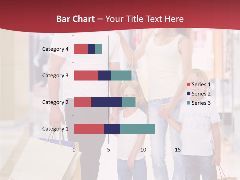 Leisure Gift Sales PowerPoint Template