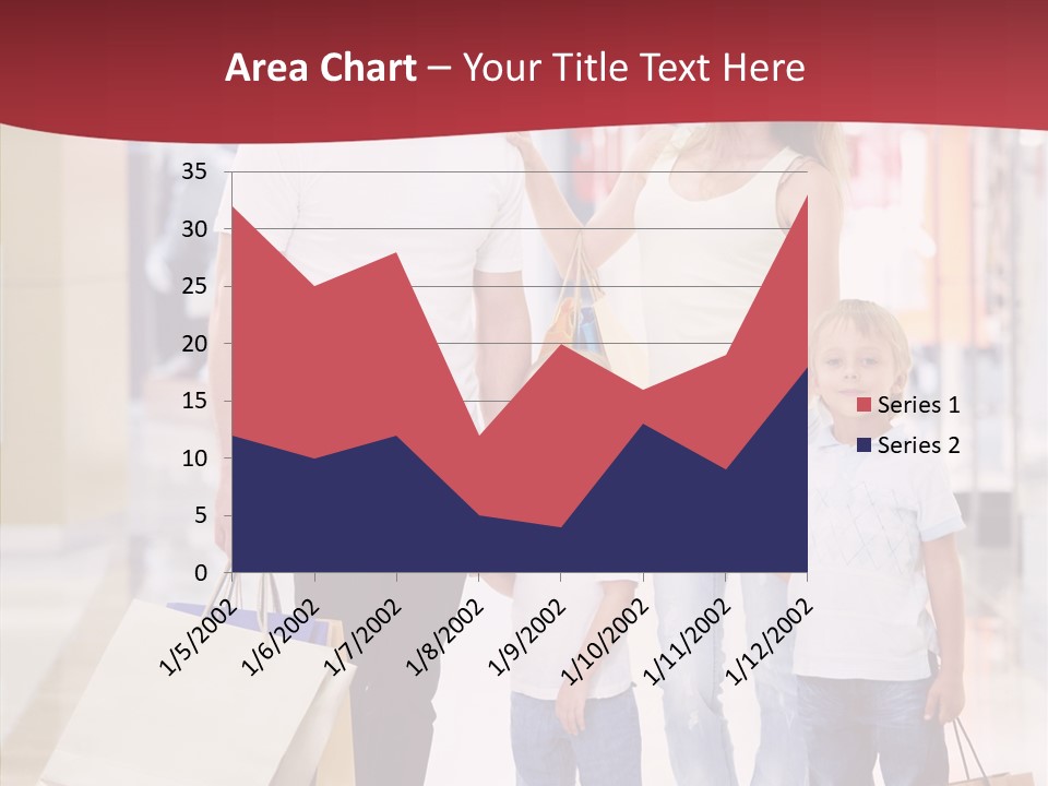 Leisure Gift Sales PowerPoint Template