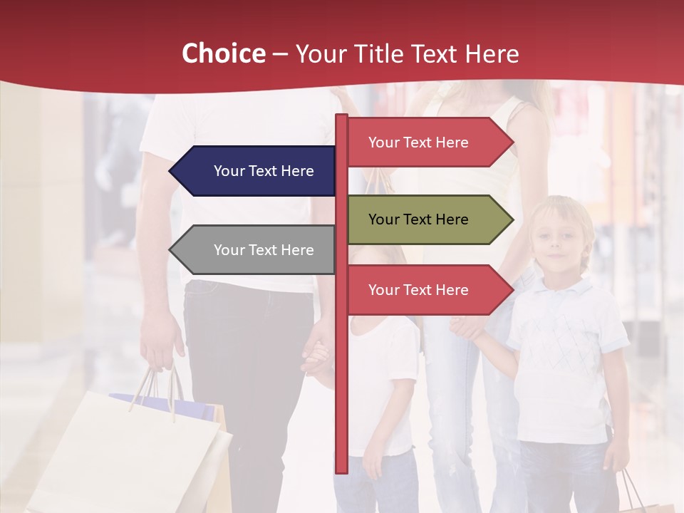 Leisure Gift Sales PowerPoint Template