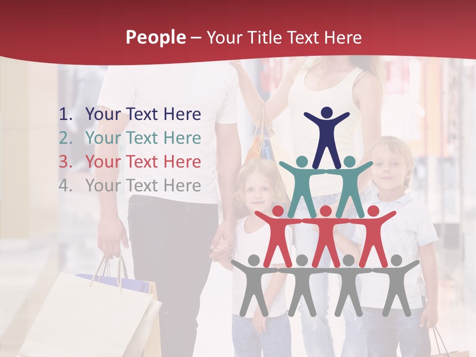 Leisure Gift Sales PowerPoint Template