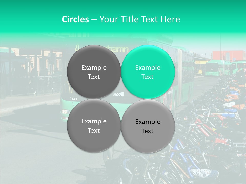 Transit Green Local PowerPoint Template