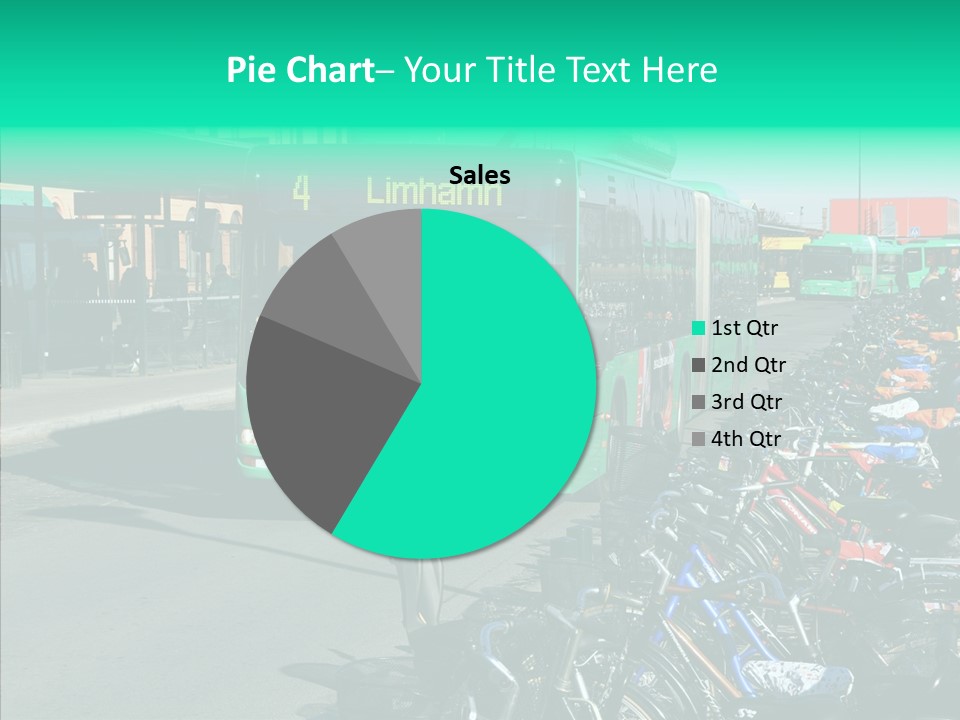 Transit Green Local PowerPoint Template
