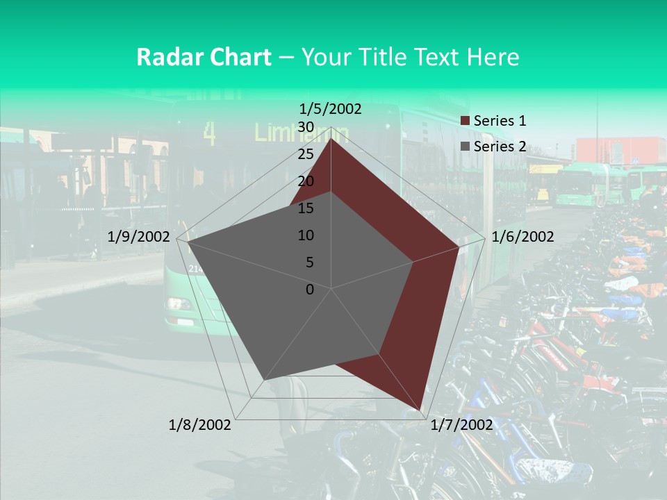 Transit Green Local PowerPoint Template