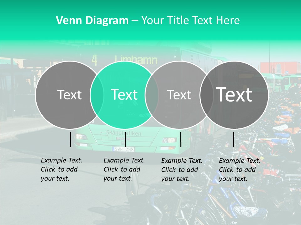 Transit Green Local PowerPoint Template