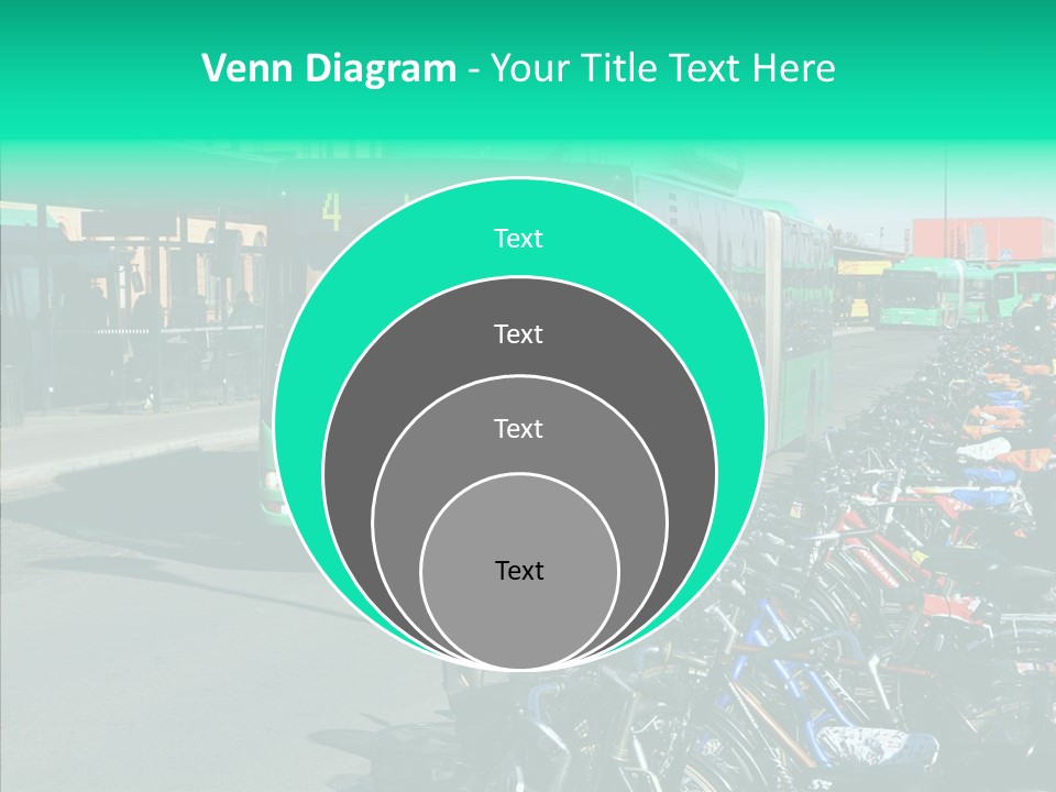 Transit Green Local PowerPoint Template