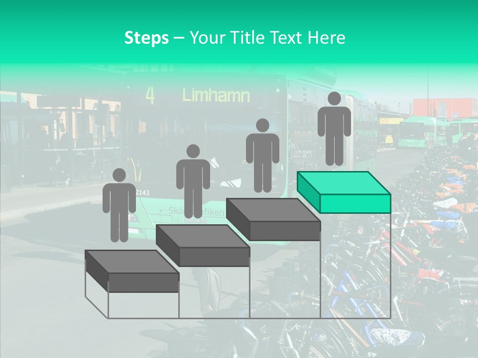 Transit Green Local PowerPoint Template