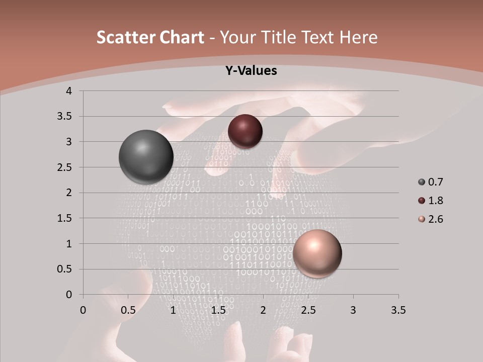 Glow Fingers Unite PowerPoint Template