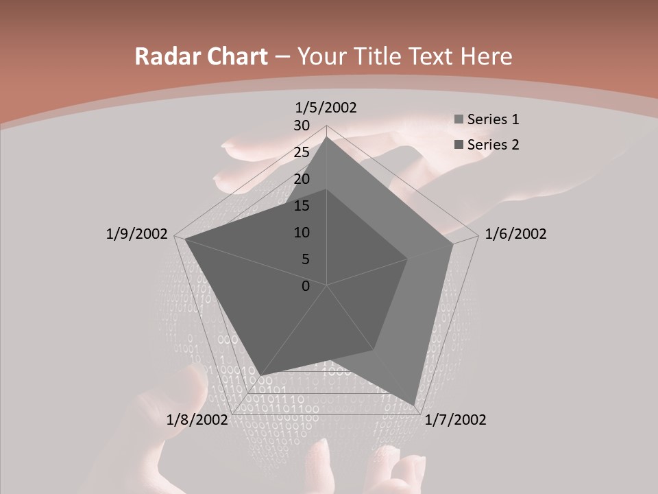 Glow Fingers Unite PowerPoint Template
