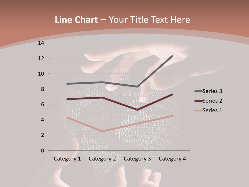 Glow Fingers Unite PowerPoint Template