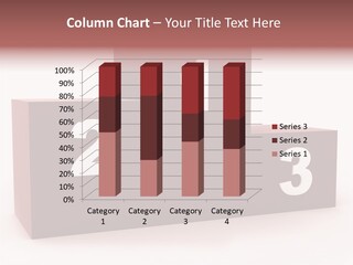 Number Bronze One PowerPoint Template