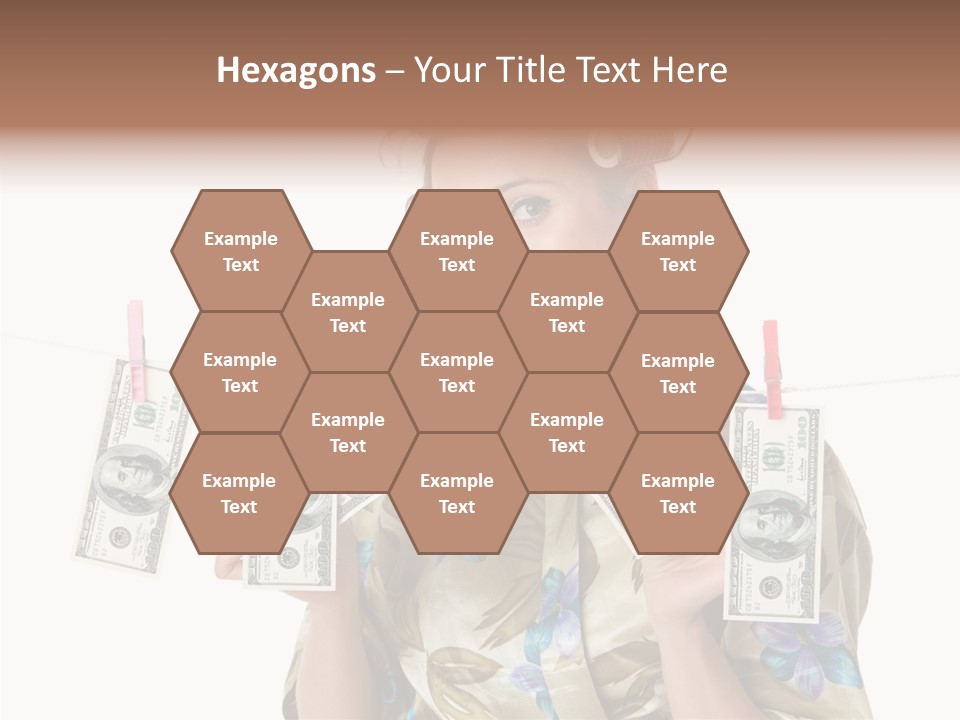 Business Person Banknote PowerPoint Template