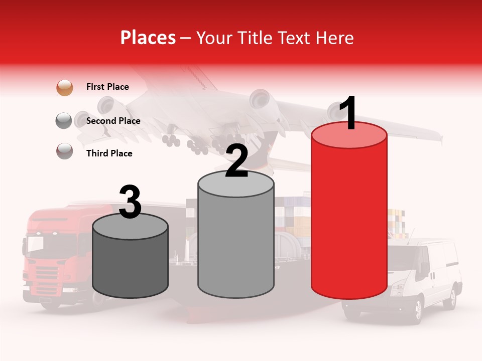 Transport Sky Speed PowerPoint Template