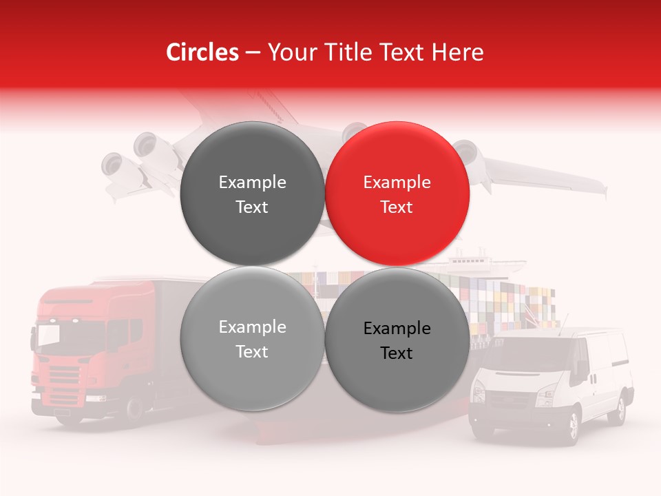 Transport Sky Speed PowerPoint Template