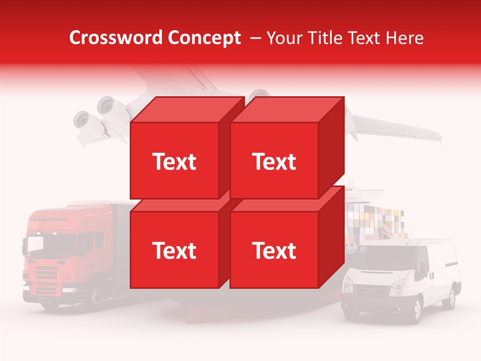 Transport Sky Speed PowerPoint Template