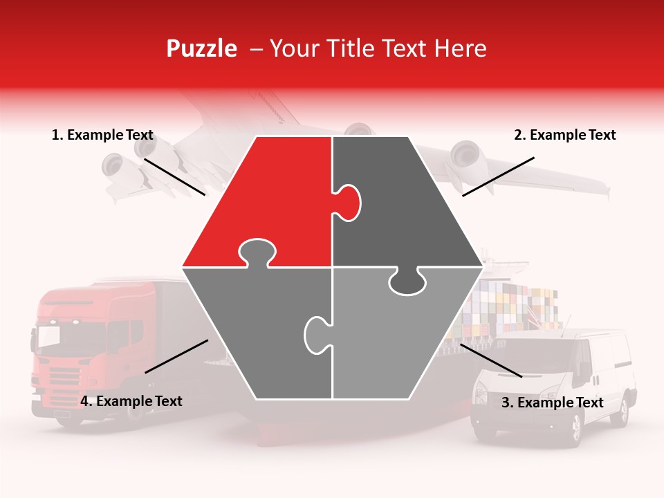 Transport Sky Speed PowerPoint Template