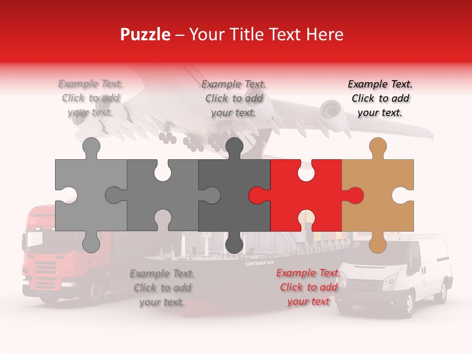 Transport Sky Speed PowerPoint Template