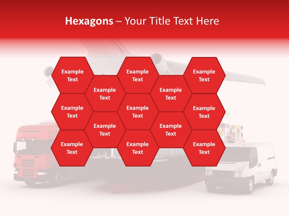 Transport Sky Speed PowerPoint Template