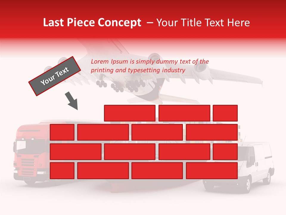 Transport Sky Speed PowerPoint Template