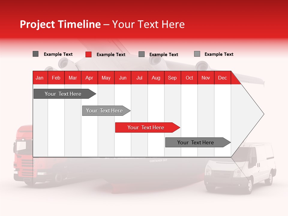 Transport Sky Speed PowerPoint Template