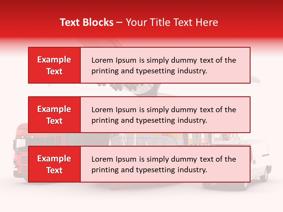 Transport Sky Speed PowerPoint Template