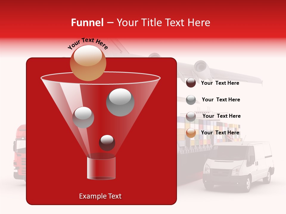 Transport Sky Speed PowerPoint Template