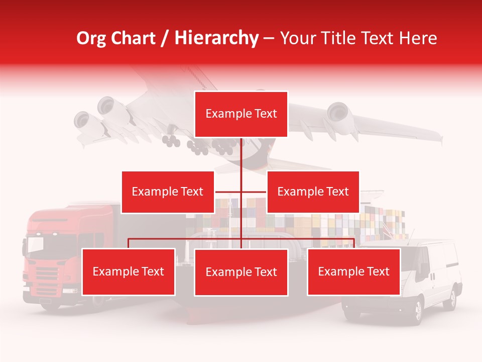 Transport Sky Speed PowerPoint Template