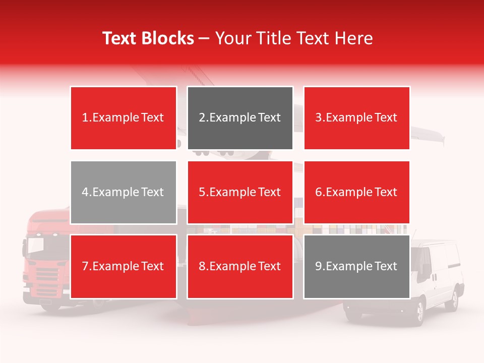 Transport Sky Speed PowerPoint Template
