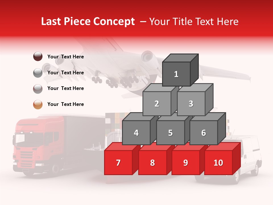 Transport Sky Speed PowerPoint Template