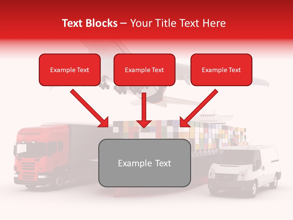 Transport Sky Speed PowerPoint Template