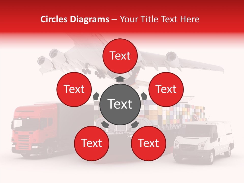 Transport Sky Speed PowerPoint Template