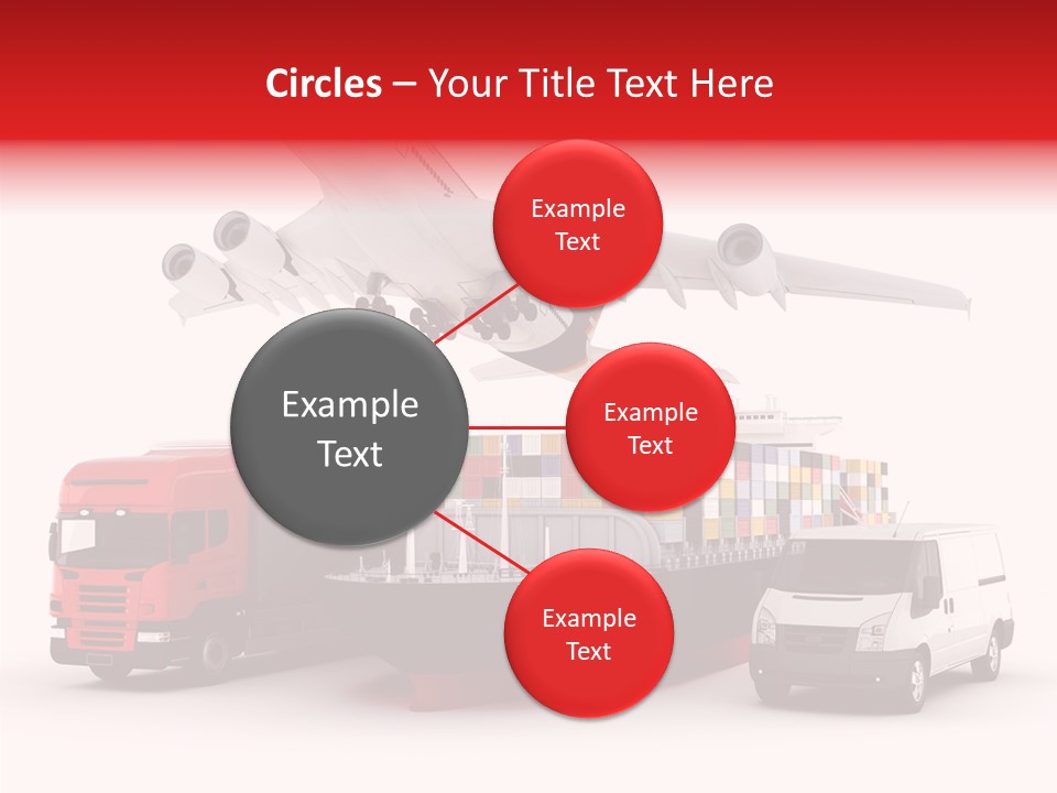 Transport Sky Speed PowerPoint Template