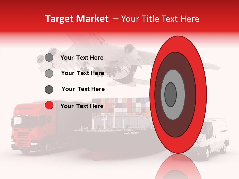 Transport Sky Speed PowerPoint Template