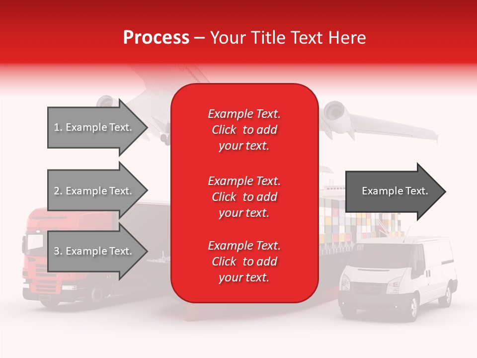 Transport Sky Speed PowerPoint Template