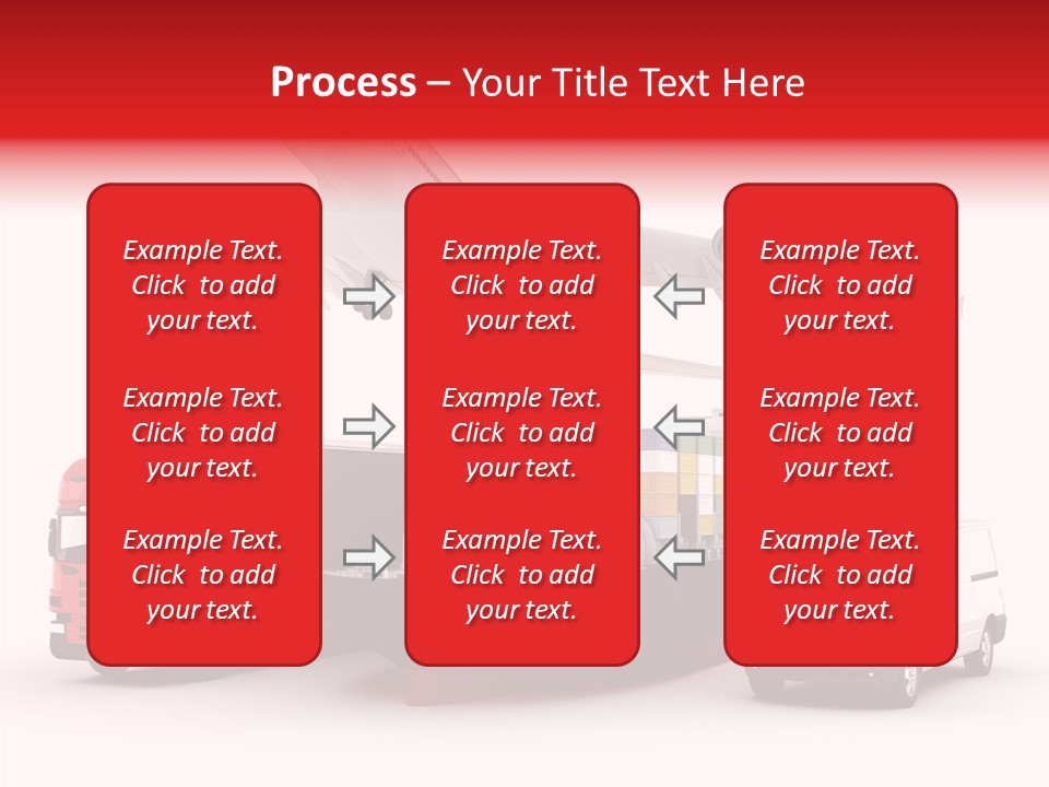 Transport Sky Speed PowerPoint Template
