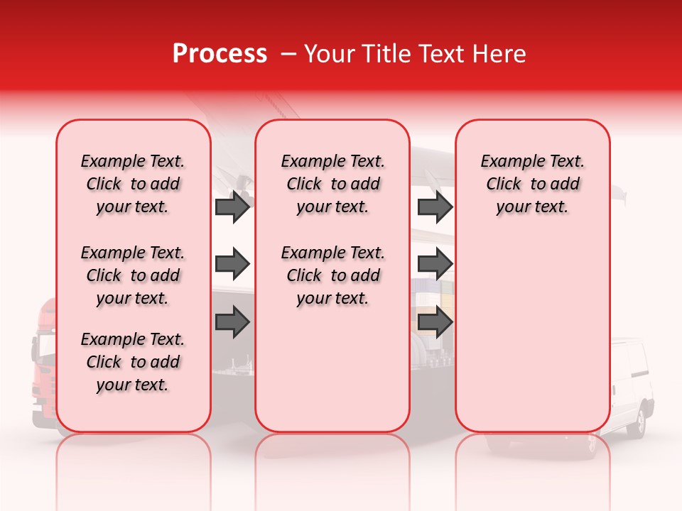 Transport Sky Speed PowerPoint Template