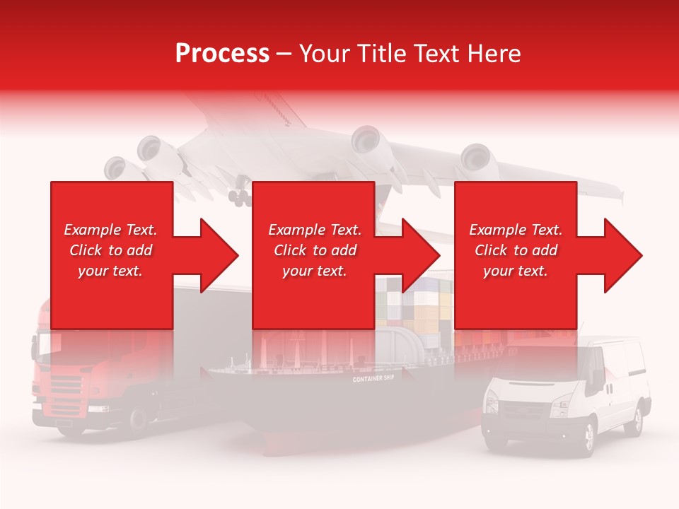 Transport Sky Speed PowerPoint Template