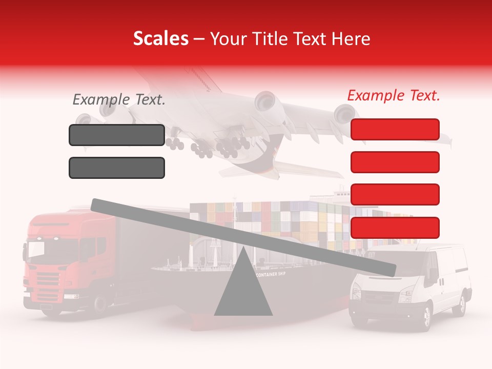 Transport Sky Speed PowerPoint Template