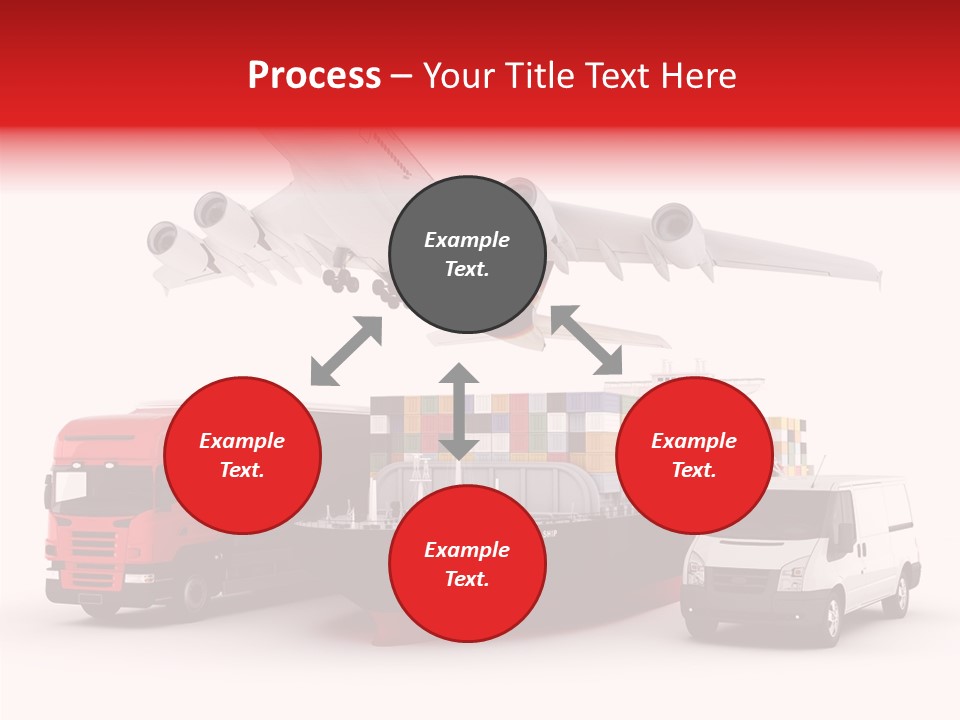 Transport Sky Speed PowerPoint Template