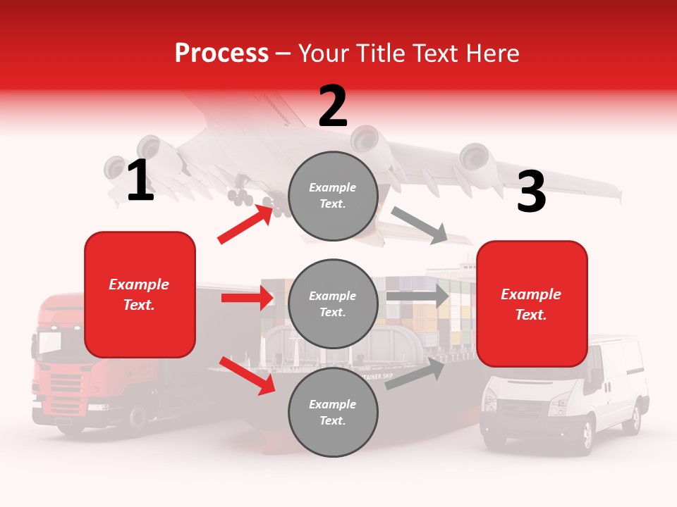 Transport Sky Speed PowerPoint Template