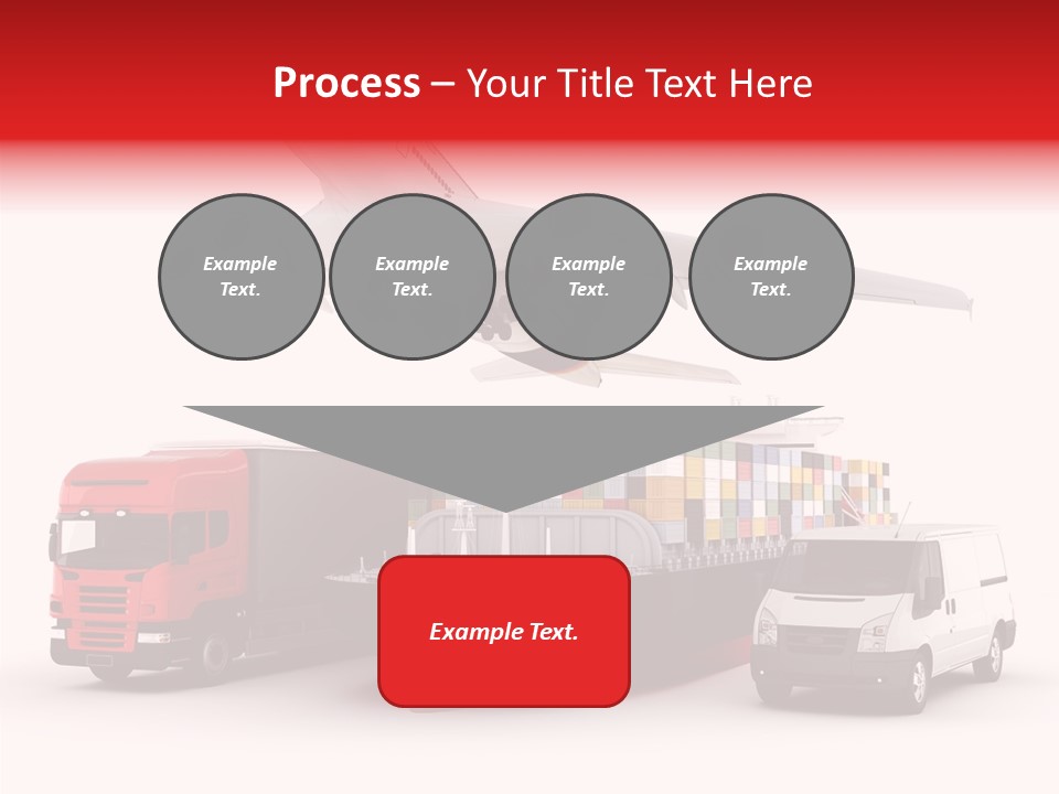 Transport Sky Speed PowerPoint Template