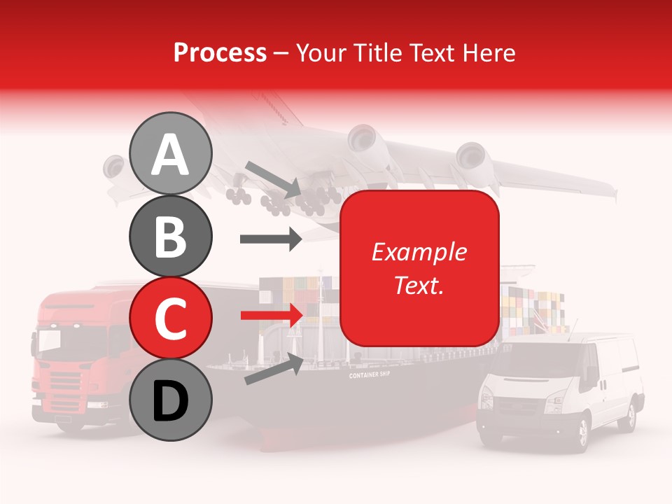 Transport Sky Speed PowerPoint Template