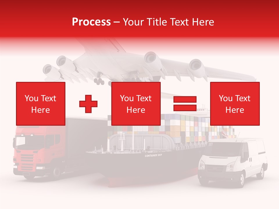 Transport Sky Speed PowerPoint Template