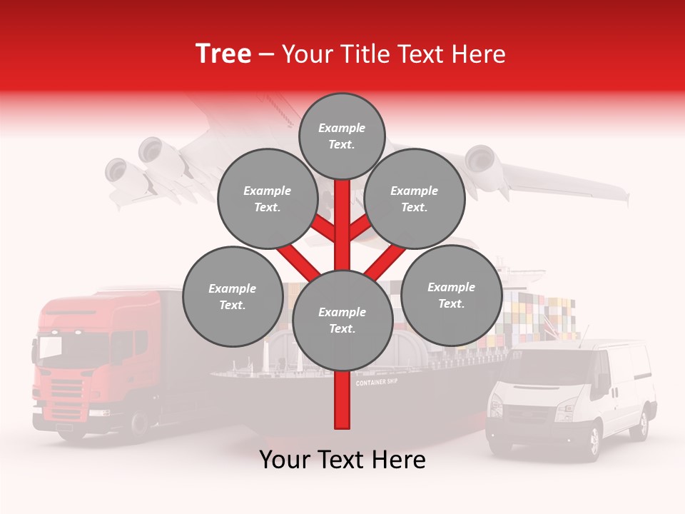 Transport Sky Speed PowerPoint Template