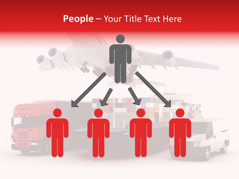 Transport Sky Speed PowerPoint Template