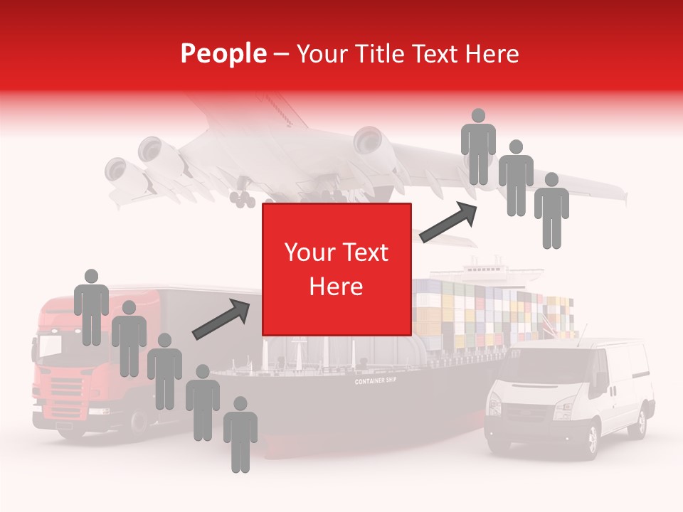 Transport Sky Speed PowerPoint Template